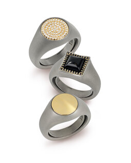 Collezione Hyperion - Oro e Titanio