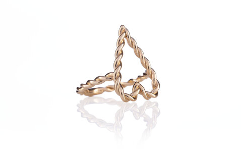 Anello Open Heart
