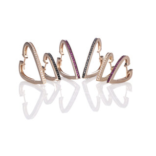 Orecchini Open Heart