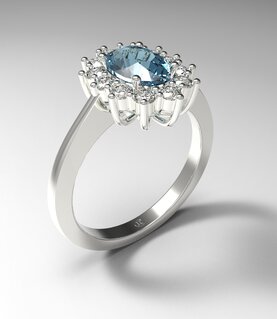 Anello Zaffiro