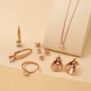 14kt rose gold jewelry