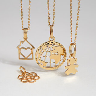 14kt gold Pendants