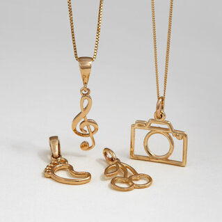 14kt gold Pendants