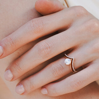 Solitaire Aisha Brilliant Cut € 1040