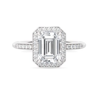 Aurora Ring Emerald Cut