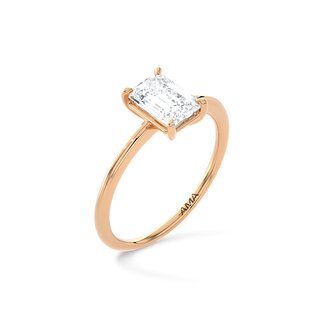 Alba Solitaire Emeral Cut