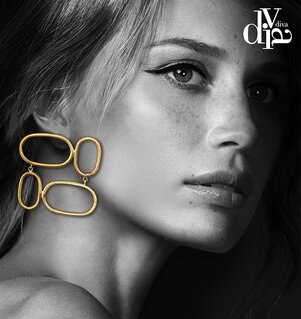 Earrings, orbita