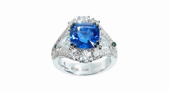 Anello zaffiro