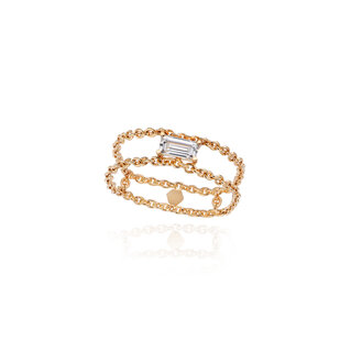 Anello Soft Solitaire Baguette Y