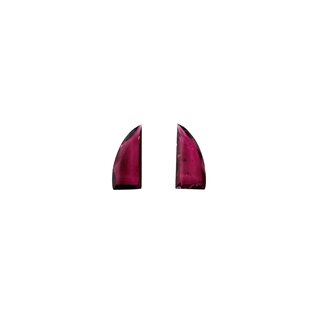Fancy Cut Rubellite Pair 3.04 cts.