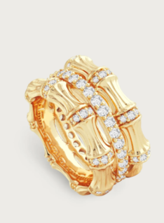 Bamboo Stack Ring